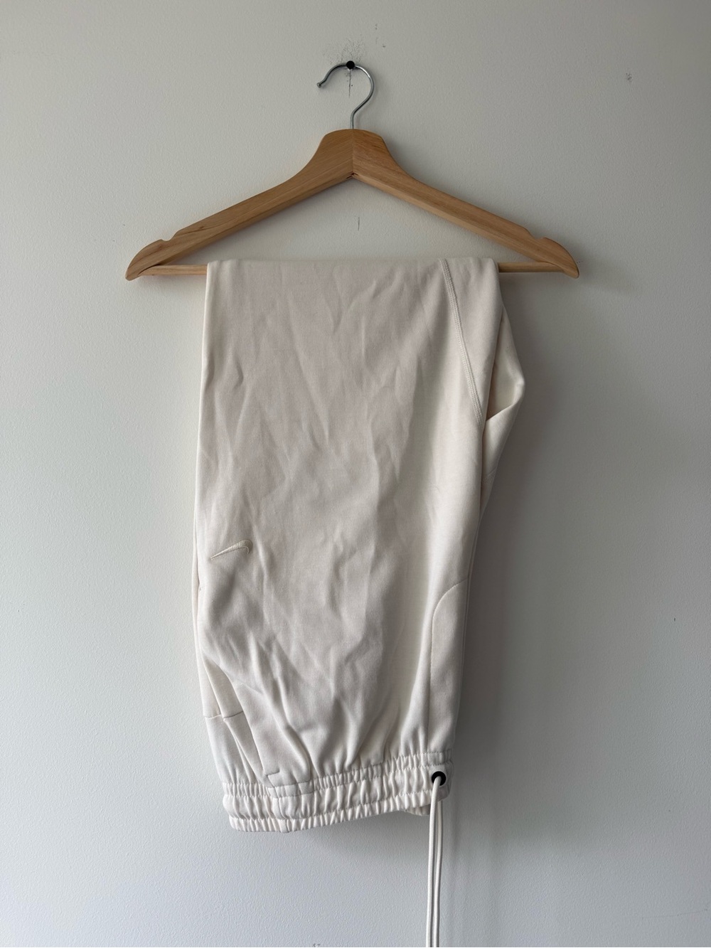 Cream Nike Drawstring Joggers